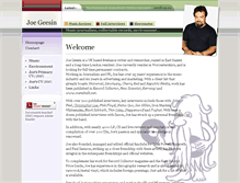 Tablet Screenshot of joegeesin.com